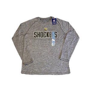 NWT Wichita State Shockers Adult Large Long Sleeve NCAA Shirt